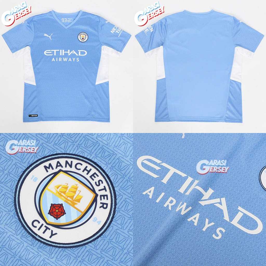 Jersey Sepak Bola City 2021/2022 Mancity Home