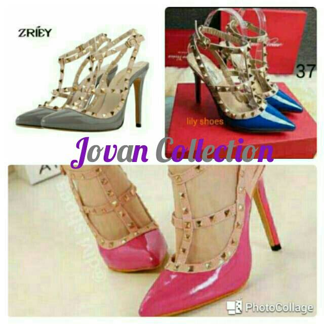 Heels wanita VALENTINO replika VALE