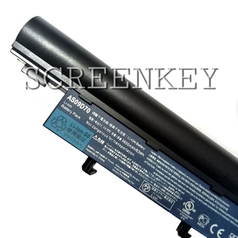 Baterai Batre Laptop Acer TimeLine 3810 4810 4810T 5810T 3810T 3810TG 3810TZ 4810 4810 AS09D70