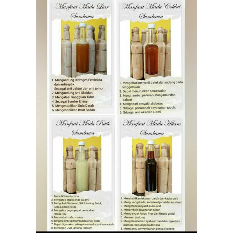 

MADU SUMBAWA ASLI