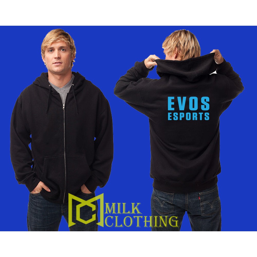 Hoodie zipper evos esports - Milk Clothing