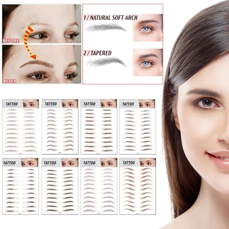 Tato Alis Waterproof Sticker Alis Eyebrow barang bonus bonusan hadiah kecantikan FS1243