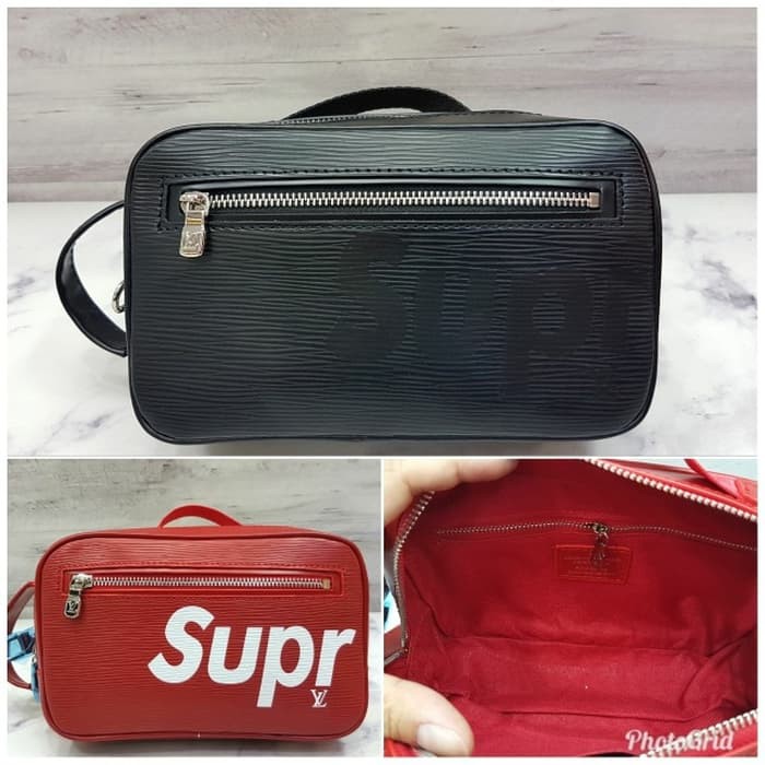 Lv Supreme Clutch Mirror Quality - Merah