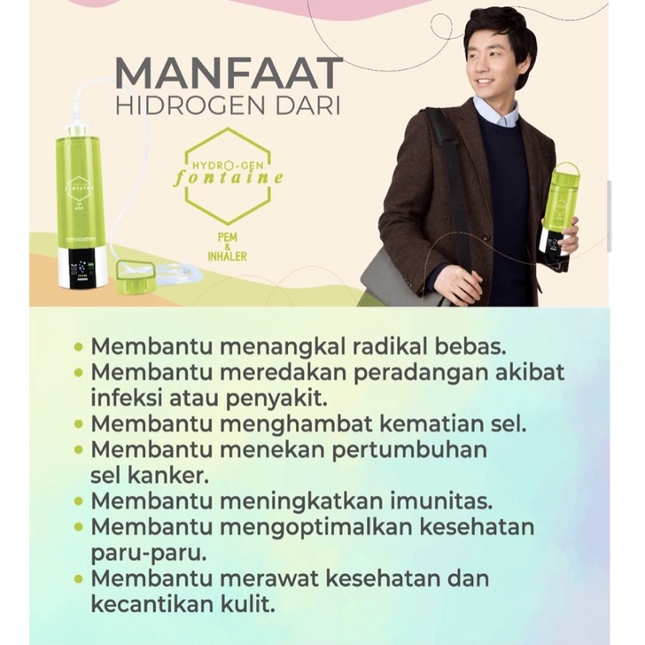 HYDROGEN FONTAINE PEM INHALER LWG