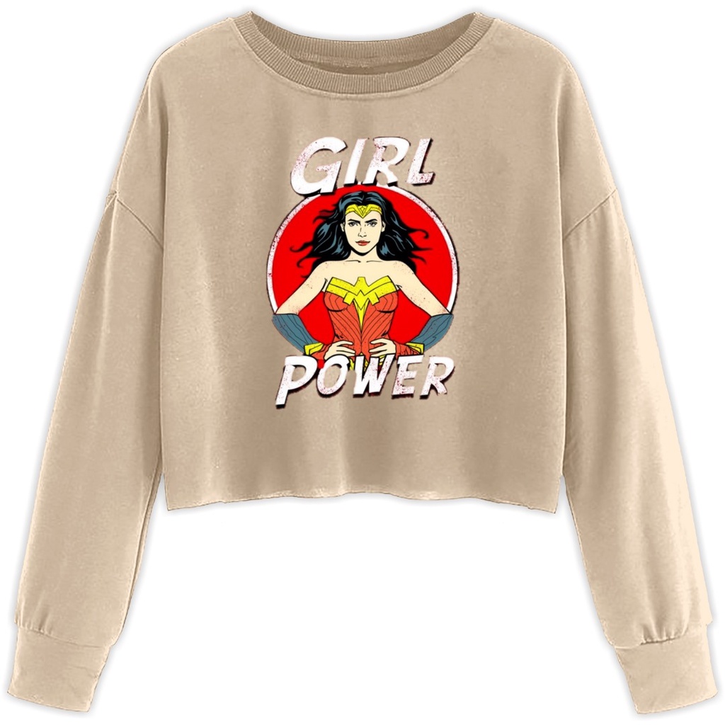 SWEATER CROP GIRL POWER GAWAOFFICIAL