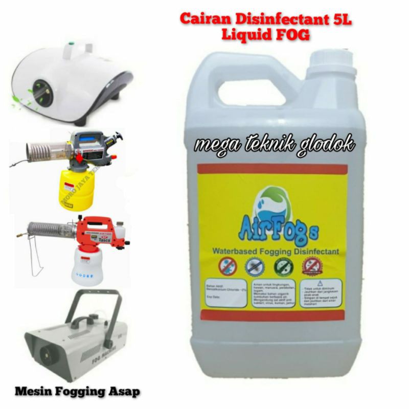 Cairan Disinfektan Liquid Fogger Aman Buat Orang