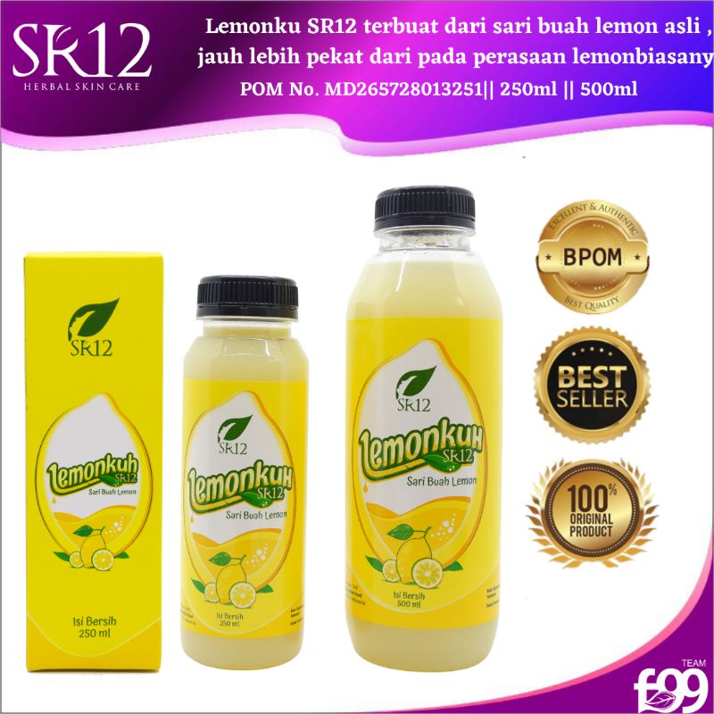 

Lemonku SR12/Sari Buah Lemon/BPOM