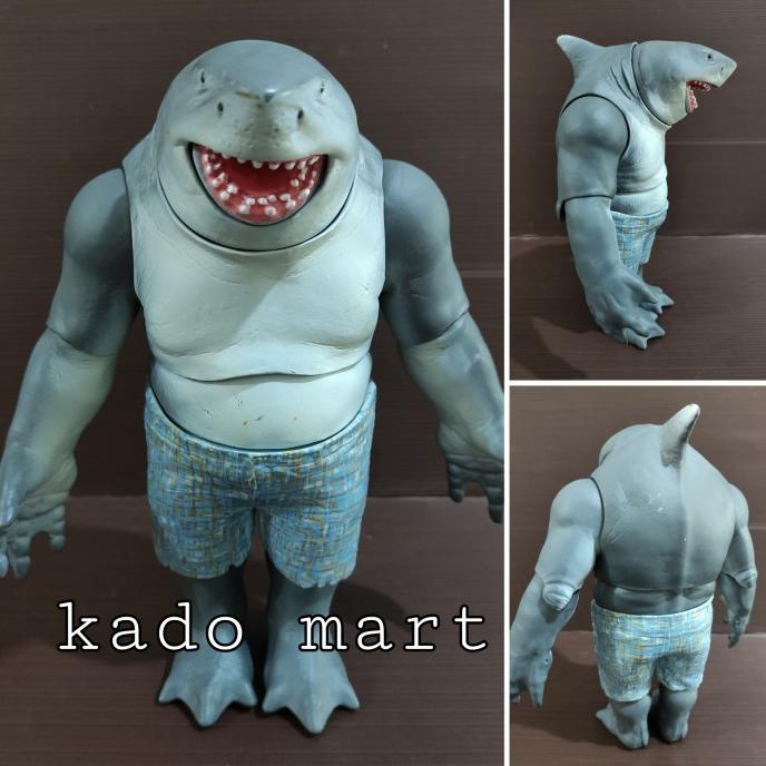 mainan mcfarlane king shark suicide squad action figure hiu barang ready