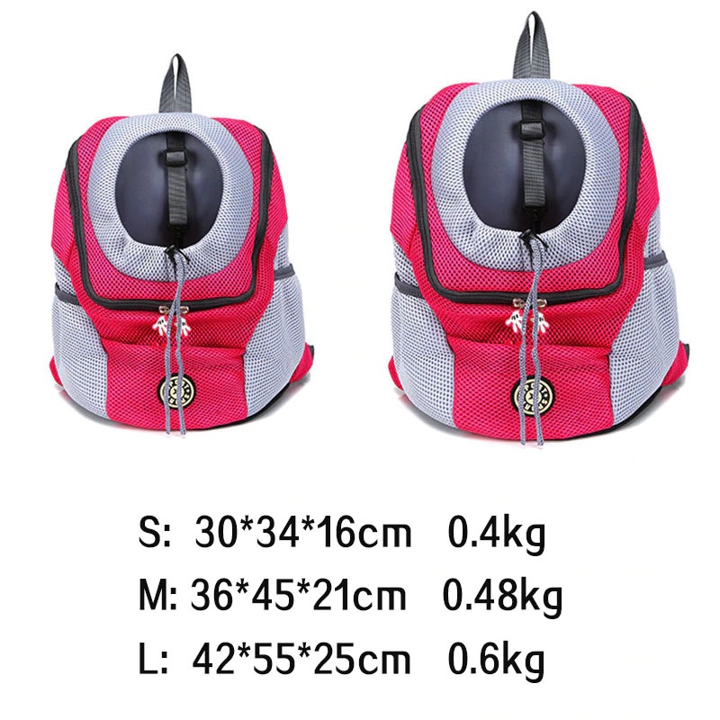 Hoopet Tas Ransel Backpack Hewan Anjing Kucing Pet Carrier Size S - D602