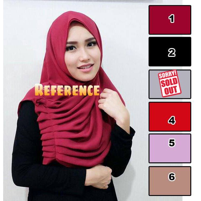 [FLASH SALE] JILBAB INSTAN AYU TING TING