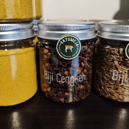 SATUMEJA - [Part 1] Herbs Spices Rempah Bumbu ASLI 100% Bubuk Kering Halus Masak Dapur Instan