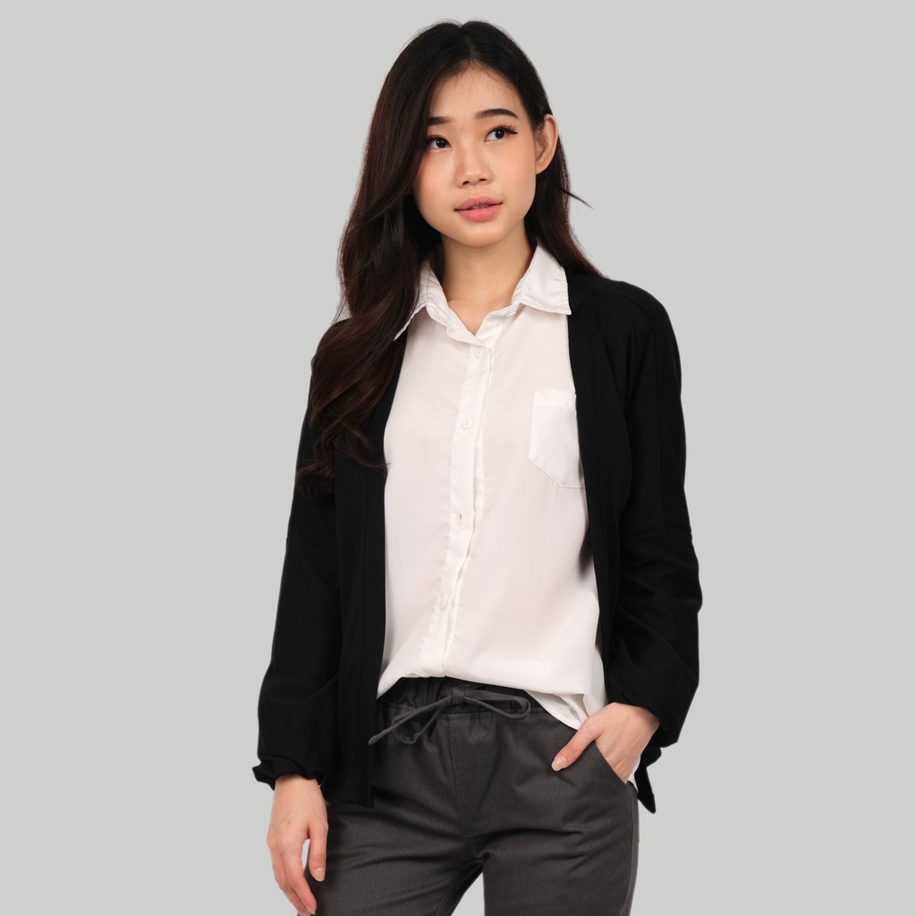 Monellina CRDIVYA Cardigan Oversize Wanita Lengan Balon-2