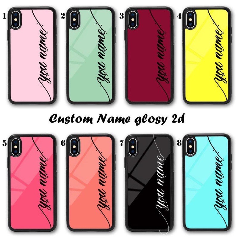 

(COD) Case Glosy custom request nama for alltype