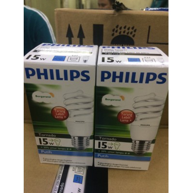 Lampu Tornado Philips 15 Watt