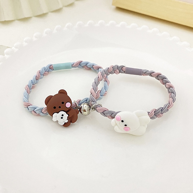 Gelang couple magnet Lucu Beberapa Multifungsi Kartun Beruang Kelinci Gelang Persahabatan Hadiah Ulang Tahun Gadis cod