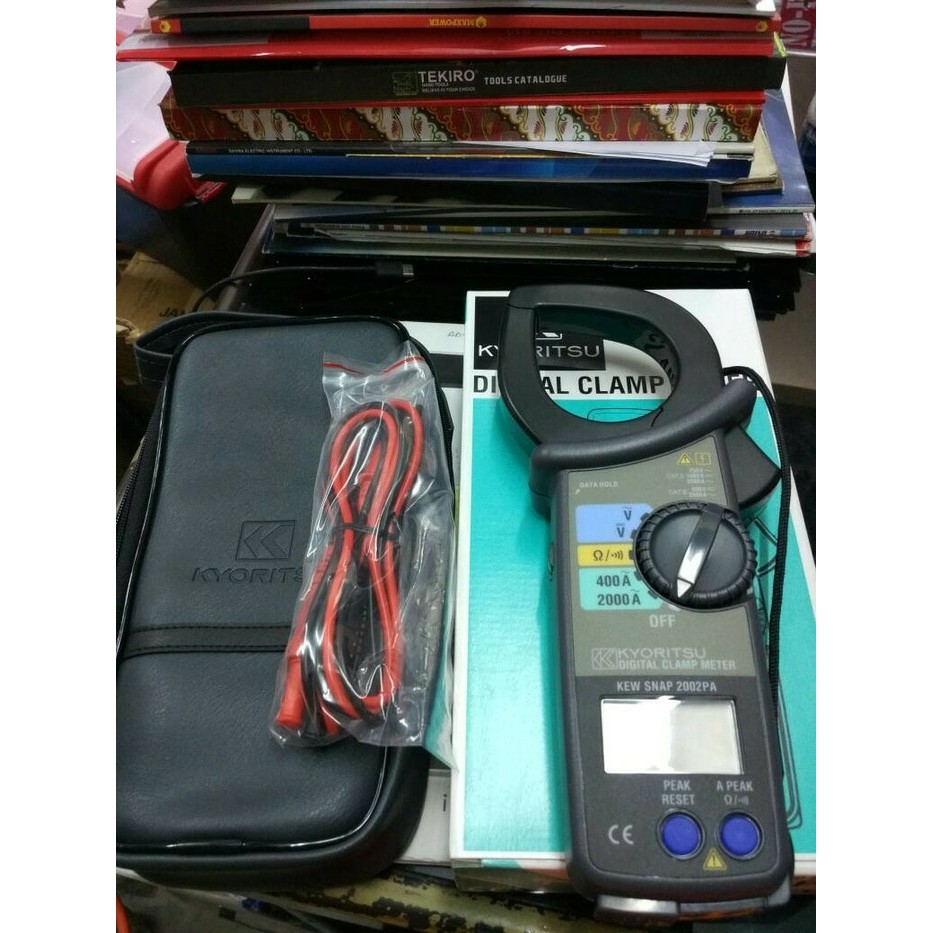 TANG AMPERE KYORITSU 2002PA / DIGITAL CLAMP METER KYORITSU 2002PA ~El~Xt1~