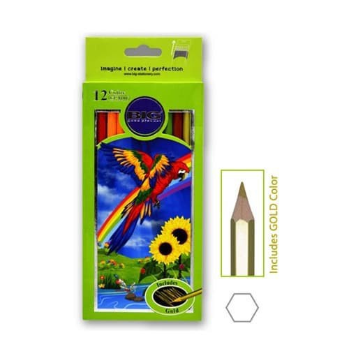 

Pensil Warna BIG 8101 12W Panjang - ATK