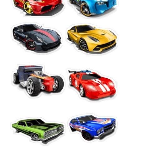 

Baru - hotwhelss sticker mobil bahan vinyl dekorasi lintasan balap