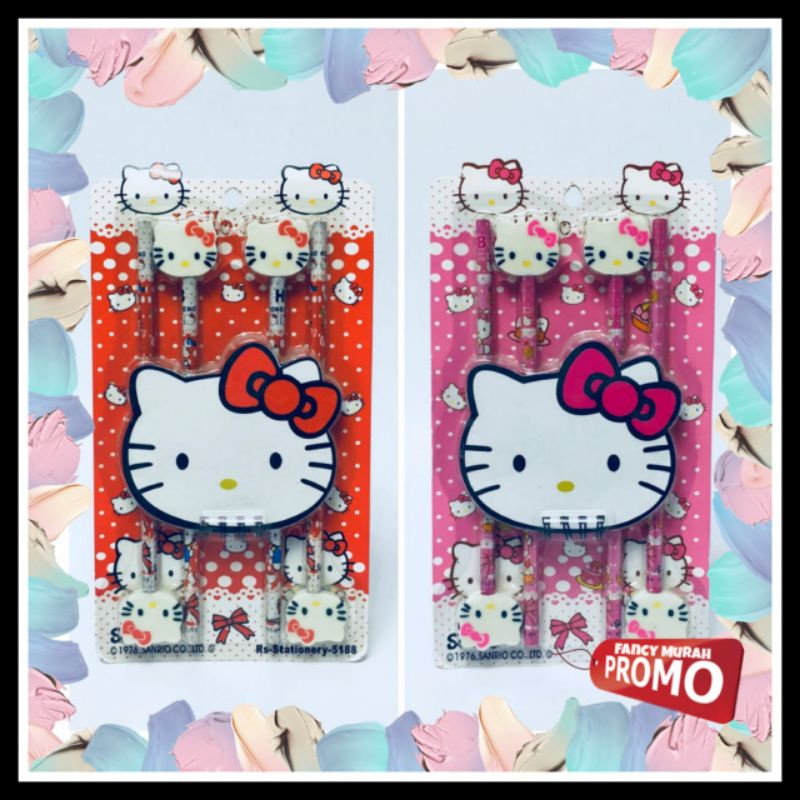 

(PROMO) STUDY SET KARAKTER HELLO KITTY STATIONERY SET 5188 PAKET ALAT TULIS