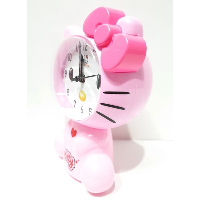 Jual Hello Kitty Jam Weker Alarm Clock Anak Perempuan Tipe K Murah