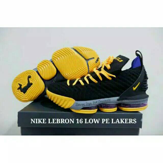 lebron 16 shoes lakers