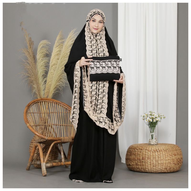 Mukena Dewasa Rayon Renda Ghyper / Mukena Dewasa Rayon Premium / Mukena Rayon Premium