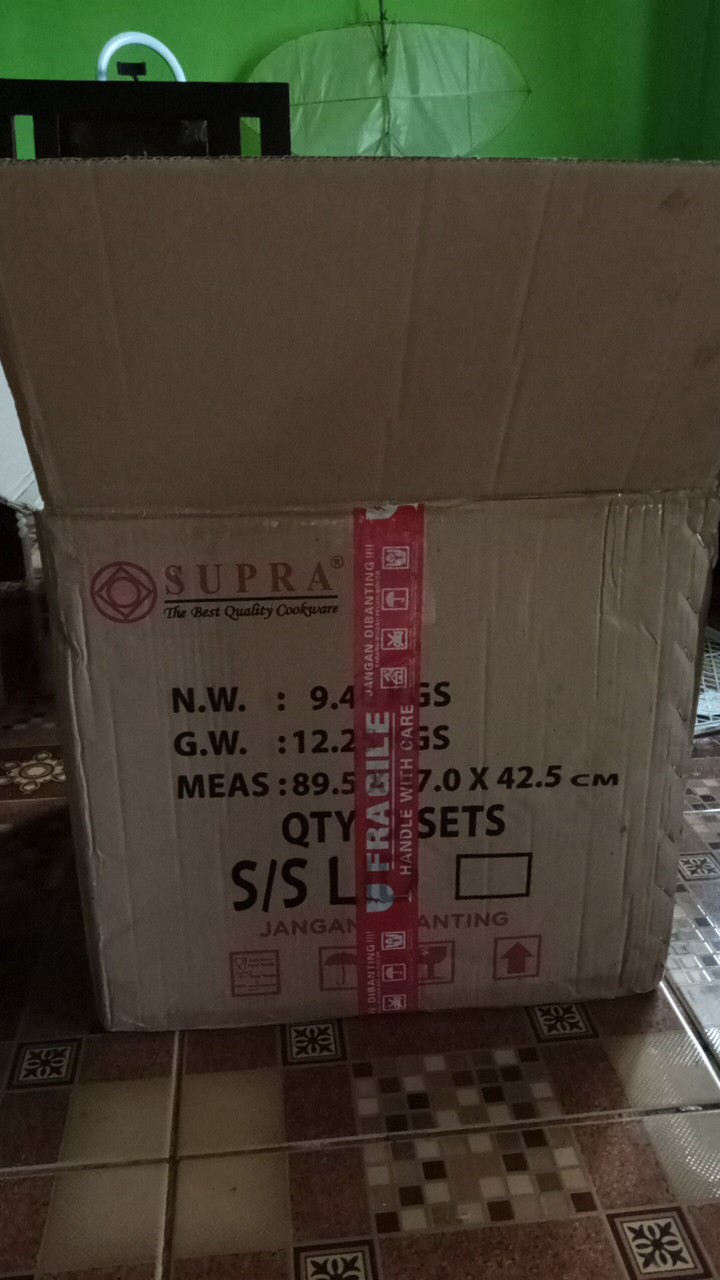 Supra Super Steamer 40 Cm 3 Susun / Panci Kukus / Panci Susun Stainles