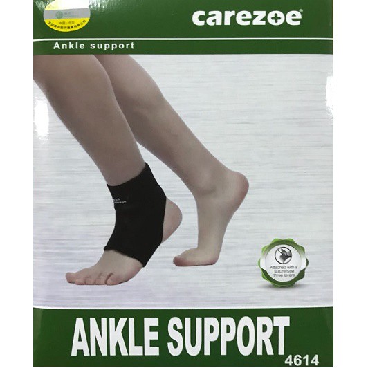 Ankle Support / Pelindung Tumit / Carezoe / Deker Tumit / 4614 Black