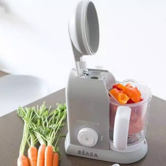 NEW !!!! Beaba BabyCook DUO PLUS - Dark Grey (4 in 1) / Blender Bayi / Beaba baby cook plus / BLEND / BEABA / 4IN1 / mengukus / memblender / masak nasi / mpasi / original / baru / BEABA NEO / BEABA SOLO / GARANSI RESMI / food processor