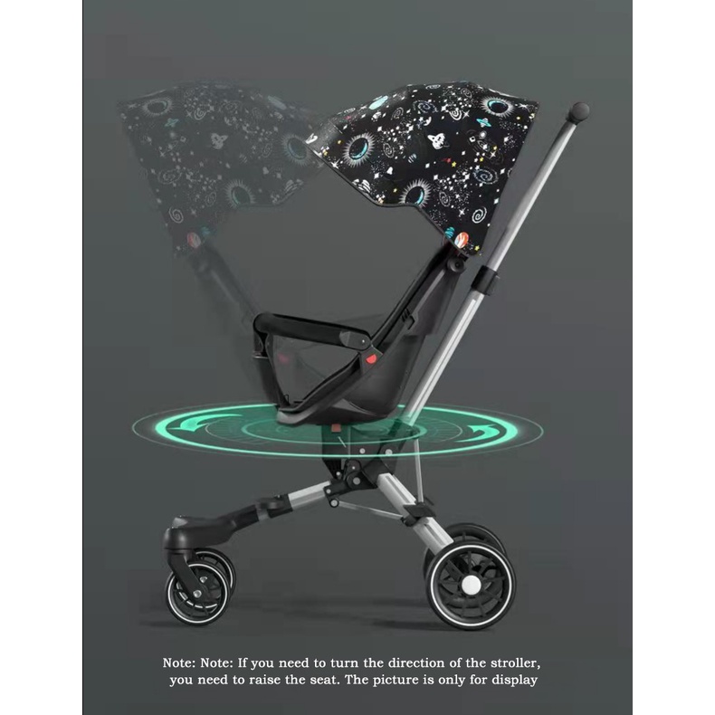 Stroller Baby 2 Way Lightweight Foldable / Kereta Dorong Bayi 2 arah