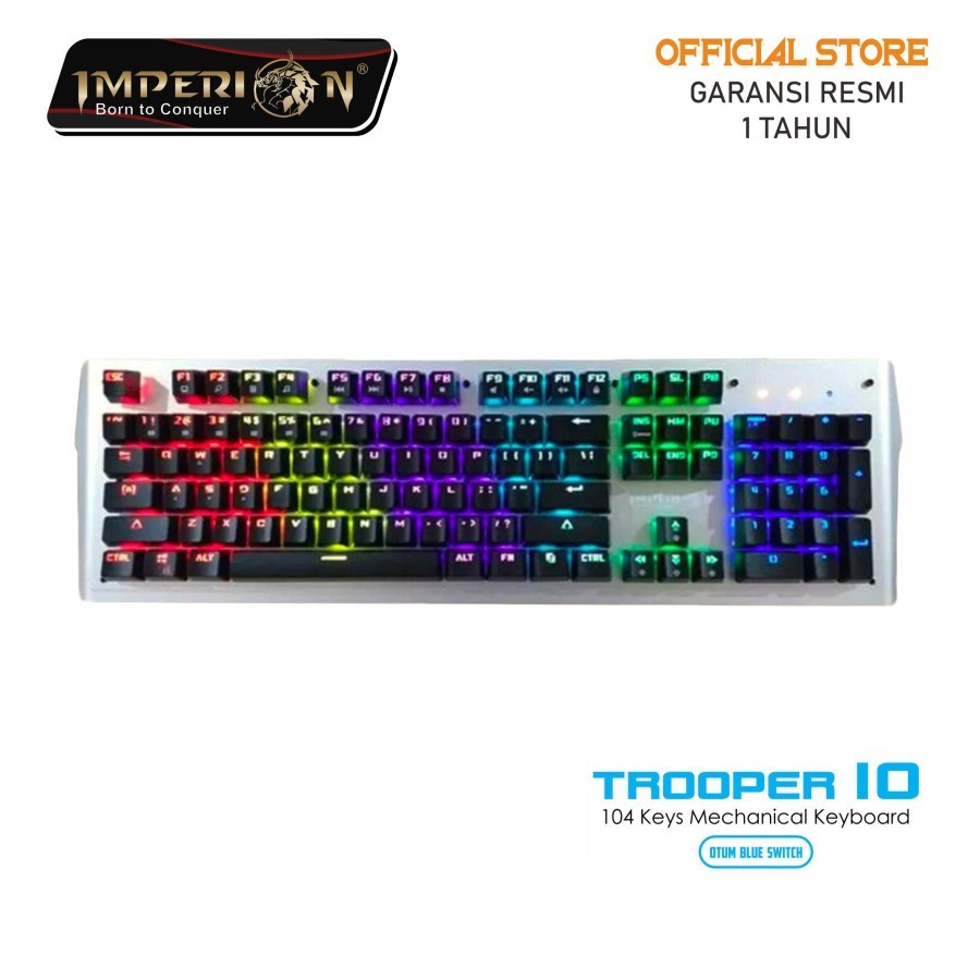 Keyboard Gaming Imperion Trooper 10 KG-M10F Mechanical, RGB