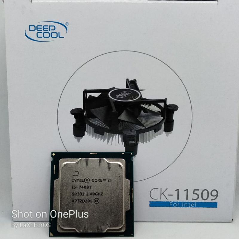 Intel Core i5 7400T + Deepcool CK-11509 LGA1151