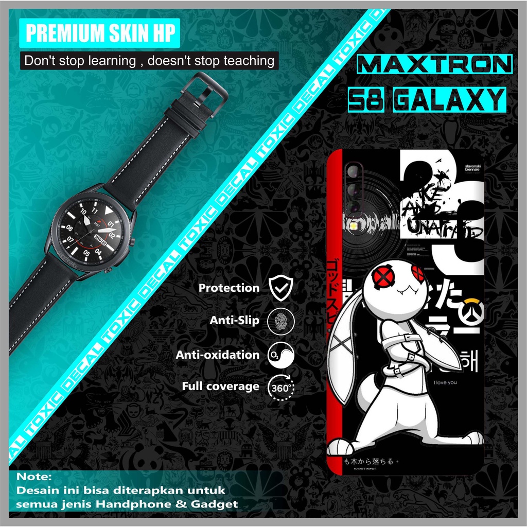 SKIN MAXTRON S8 GALAXY KARTUN