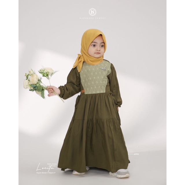 Gamis Anak Perempuan By Nadheera Luxury