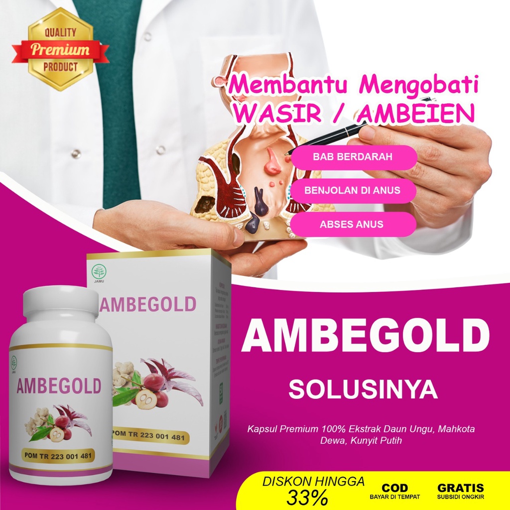 Ambegold salep obat ambeyen herbal