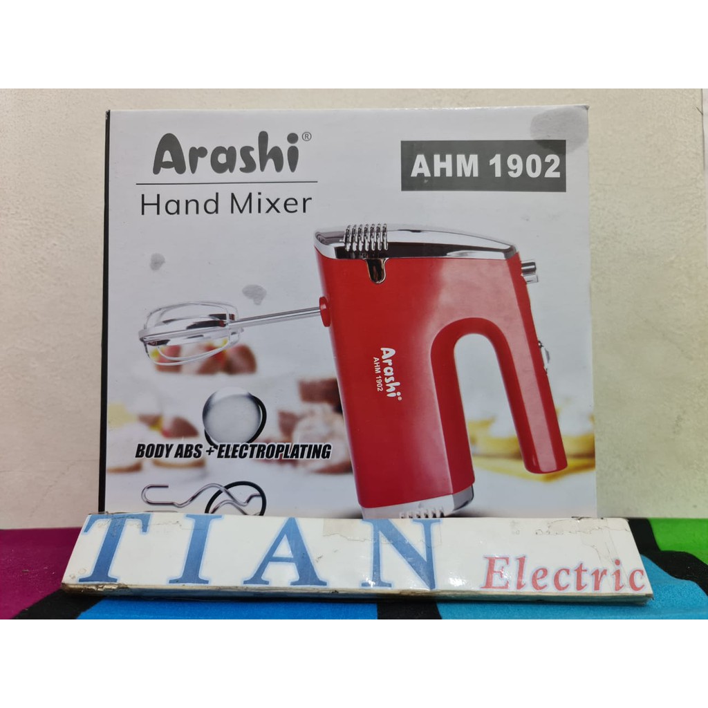 ARASHI AHM-1902 Hand Mixer 190 Watt