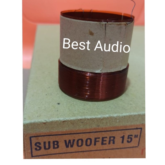 Spul spol spool speaker Sub Woofer double coil 15inch 15 inch Voice 50.7mm