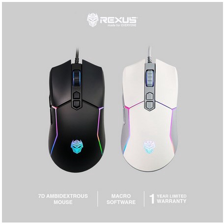 ITSTORE Rexus Mouse Gaming Xierra X16 Original Garansi Resmi X-16 X 16