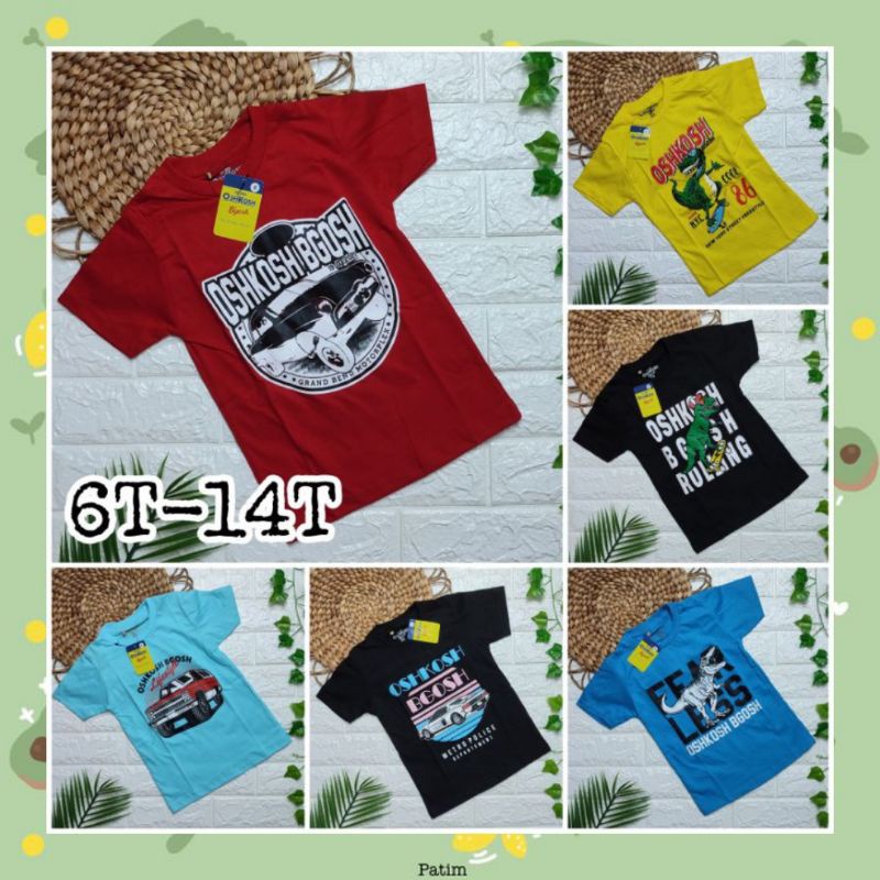 Kaos Distro Anak Laki-Laki combad 30's 3-10 Tahun