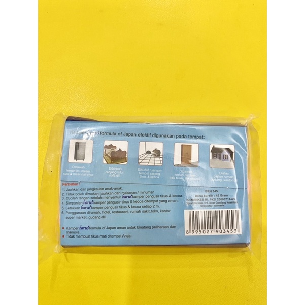 Kamper Pengusir Tikus dan Kecoa / Kamper Barus Pengusur Tikus dan Kecoa