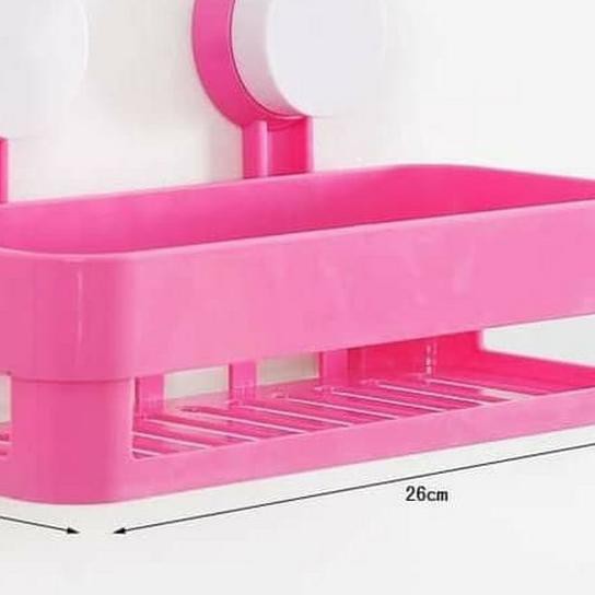 ✶ Rak Dinding Tempel Tanpa Paku Rak Kamar mandi ✾