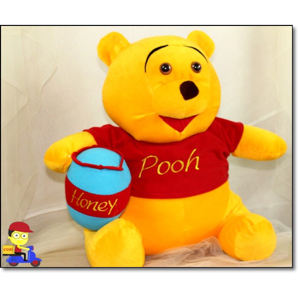 Boneka Pooh Madu Jumbo