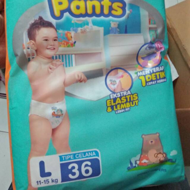 Pempres sweety silver ukuran L