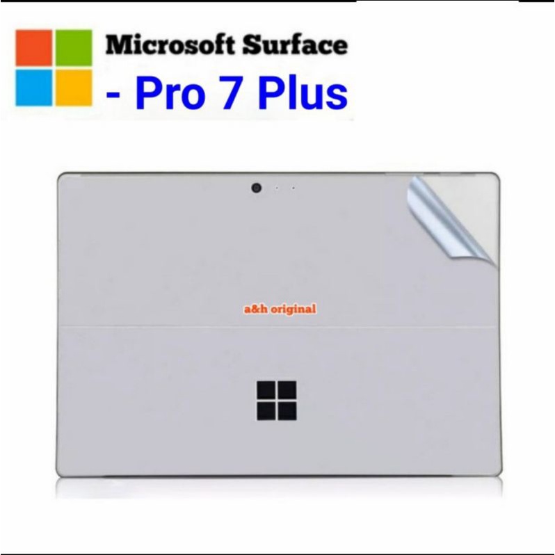 Premium Skin Protector - Microsoft Surface Pro 7 Plus Silver Matte