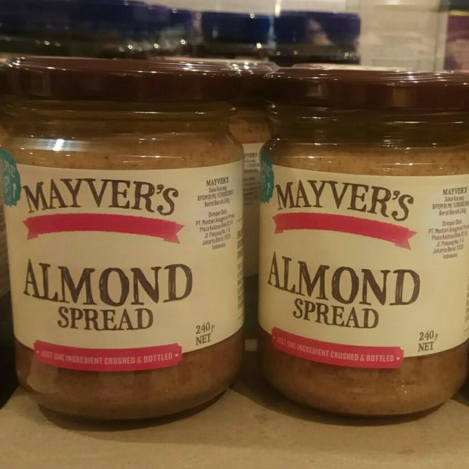 

best produk] Mayvers Almonds Spread 240 gr