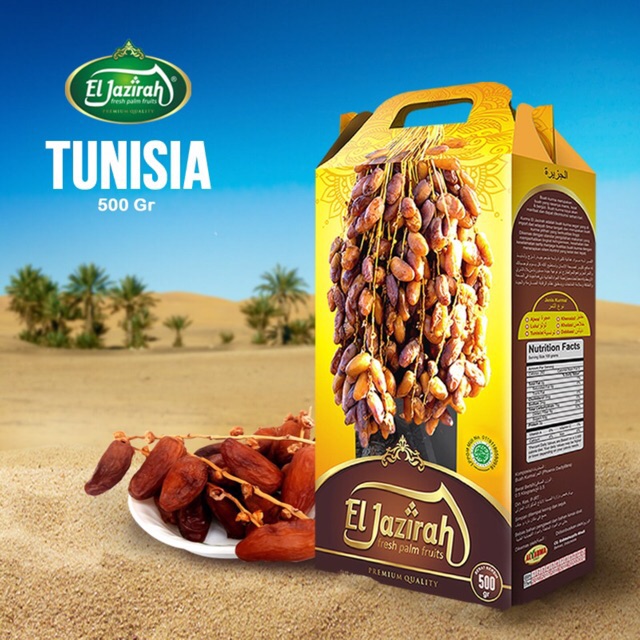 

Kurma Tunisia El Jazirah 500gr