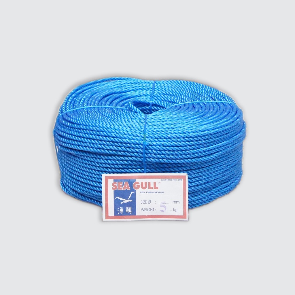 

Tali Tampar Sea Gull 5 mm - Per Roll @200 meter