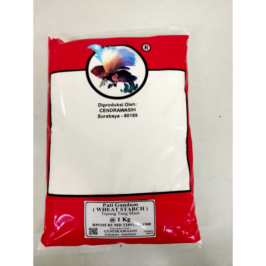 

TERMURAH !! TEPUNG TANG MIEN WHEAT STARCH 1 KG/ TANG MIEN CENDRAWASIH 1 KG/ PATI GANDUM 1 KG