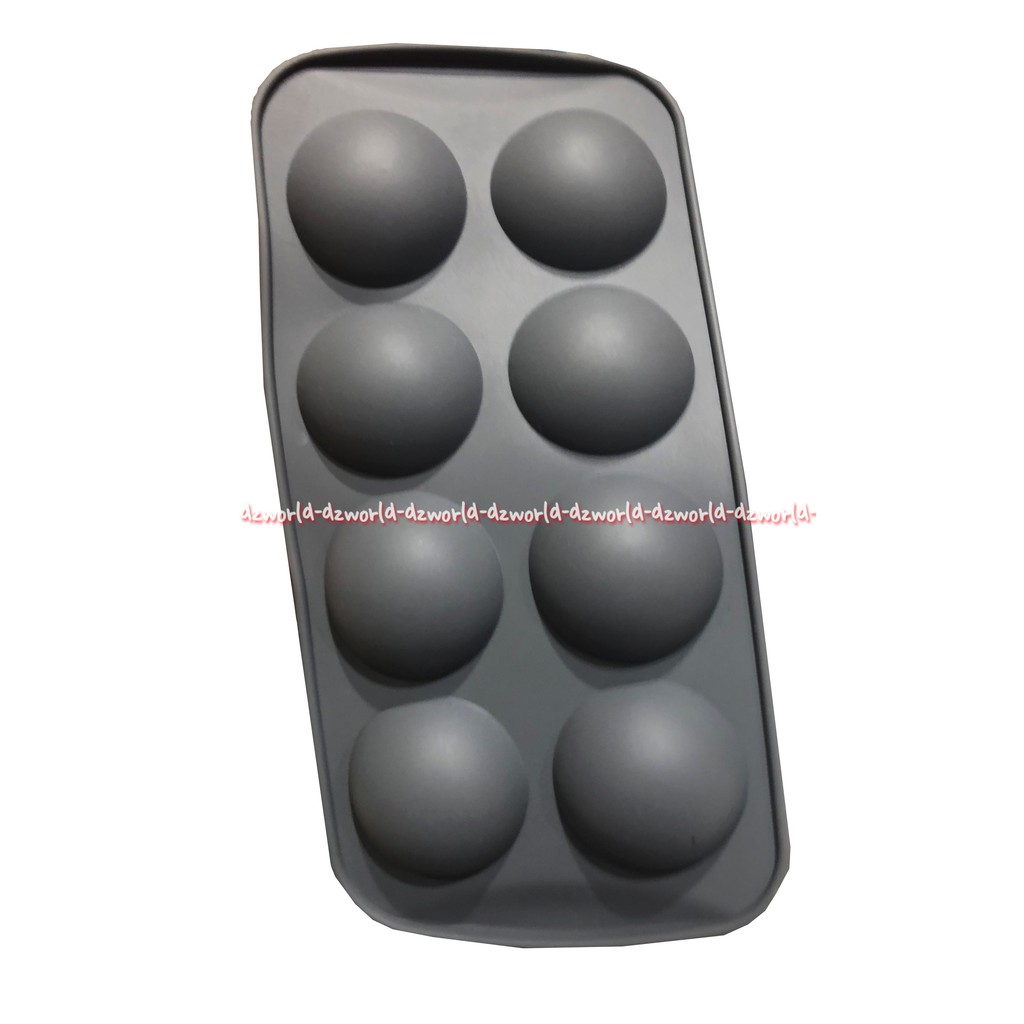 Krischef Ice Mould 8 Balls Alat Cetakan Es Bulat Bahan Silocon Cetak Es Batu Bentuk Bulat Circle Bikin Batu Es Kris Chef Cetak Es Bola Ball Balls Silikon