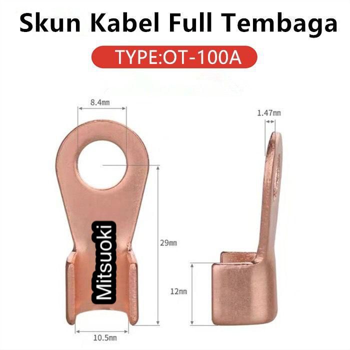 KABEL SKUN RING O/ KABEL SKUN TEMBAGA  OT 100 &amp; 150A